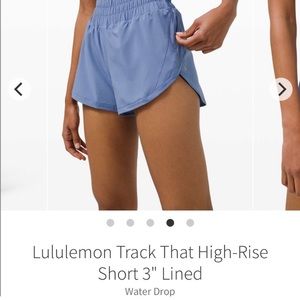 Lululemon track that short